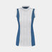 Flags & Cup - Polo Diamantina damespoloshirt mouwloos stormsblauw | - Ohlala