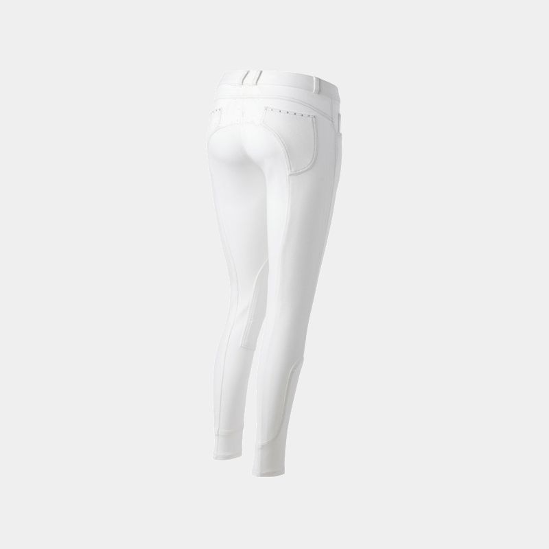 Equithème - Pantalon d'équitation Diamond Blanc | - Ohlala