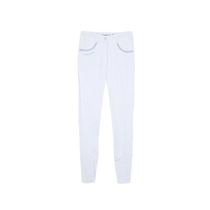 Harcour - Pantalon d'équitation femme fix system grip Jaltika blanc | - Ohlala