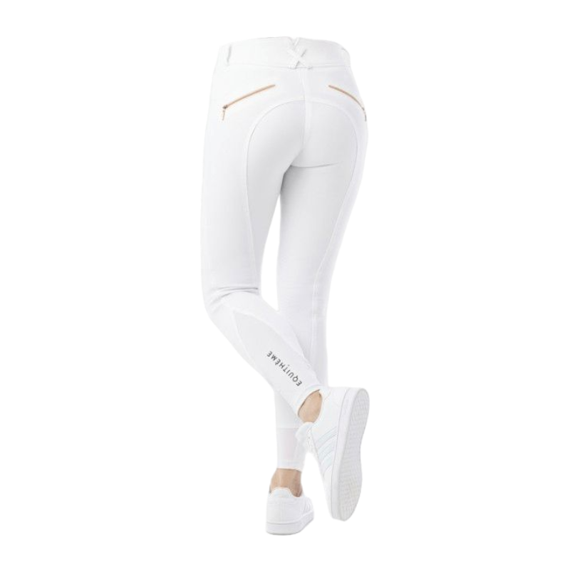 Equithème - Pantalon d'équitation femme Kenya blanc | - Ohlala