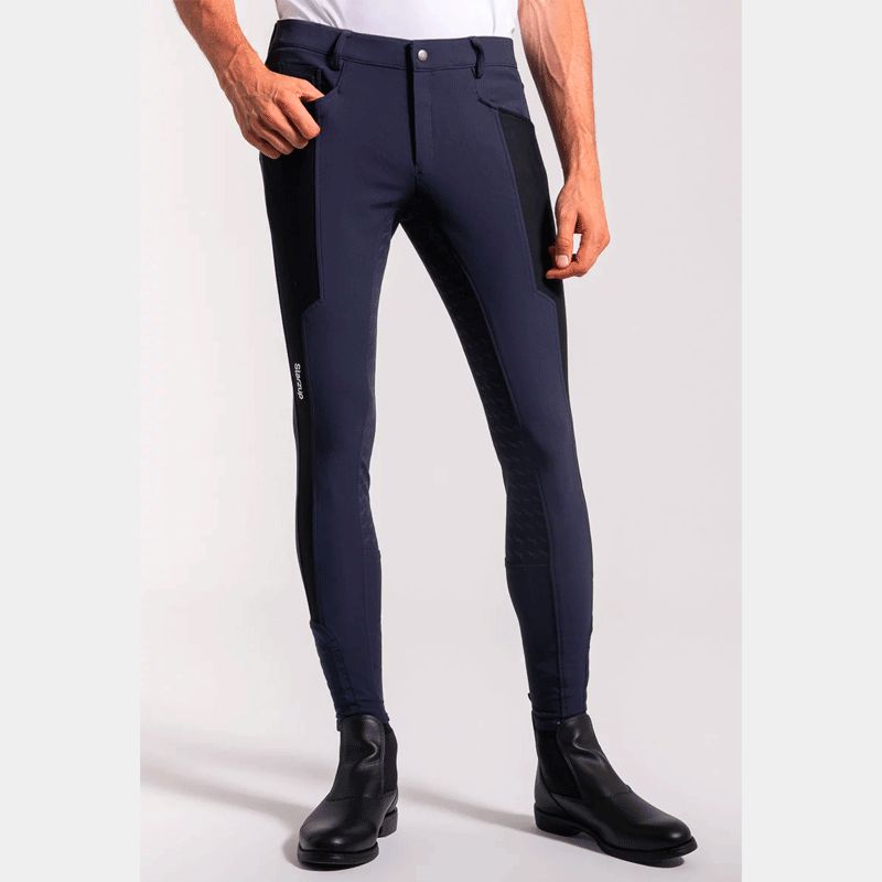 Starzup - Pantalon d'équitation Flex homme marine | - Ohlala