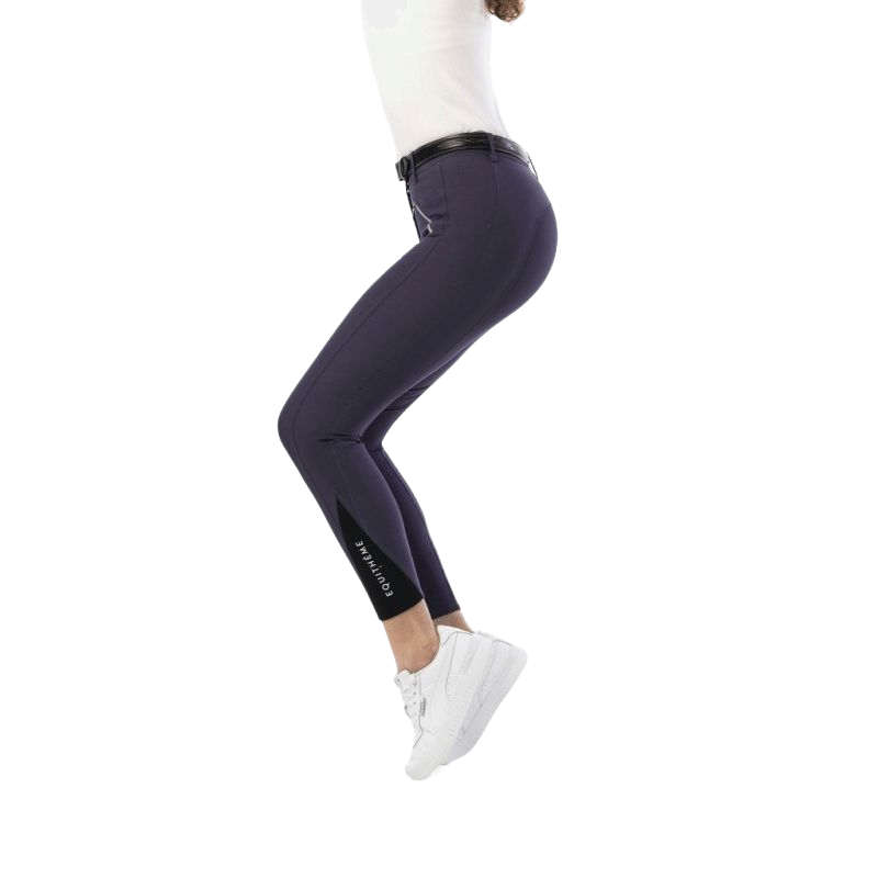 Equithème - Pantalon d'équitation femme Lotty mauve | - Ohlala