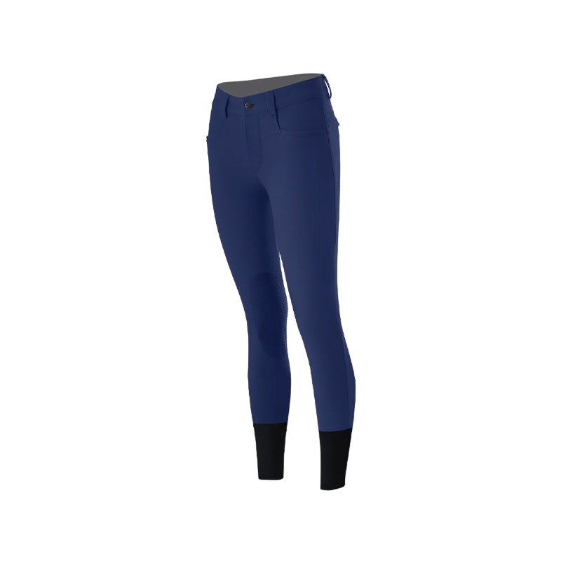 Animo Italia - Pantalon d'équitation femme avec grip AGS Noa bleu sera | - Ohlala