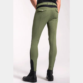 Starzup - Pantalon d'équitation Flex homme olive | - Ohlala