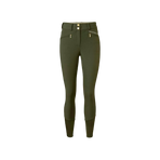 Mountain Horse - Pantalon d'équitation femme full grip Diana kaki | - Ohlala