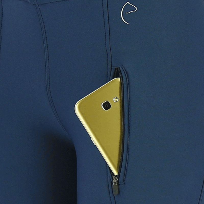 Equithème - Pantalon softshell Dolomyt marine | - Ohlala