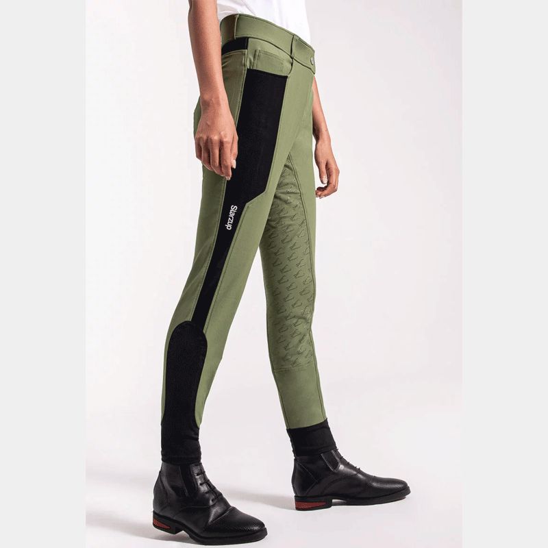 Starzup - Pantalon d'équitation Flex femme olive | - Ohlala