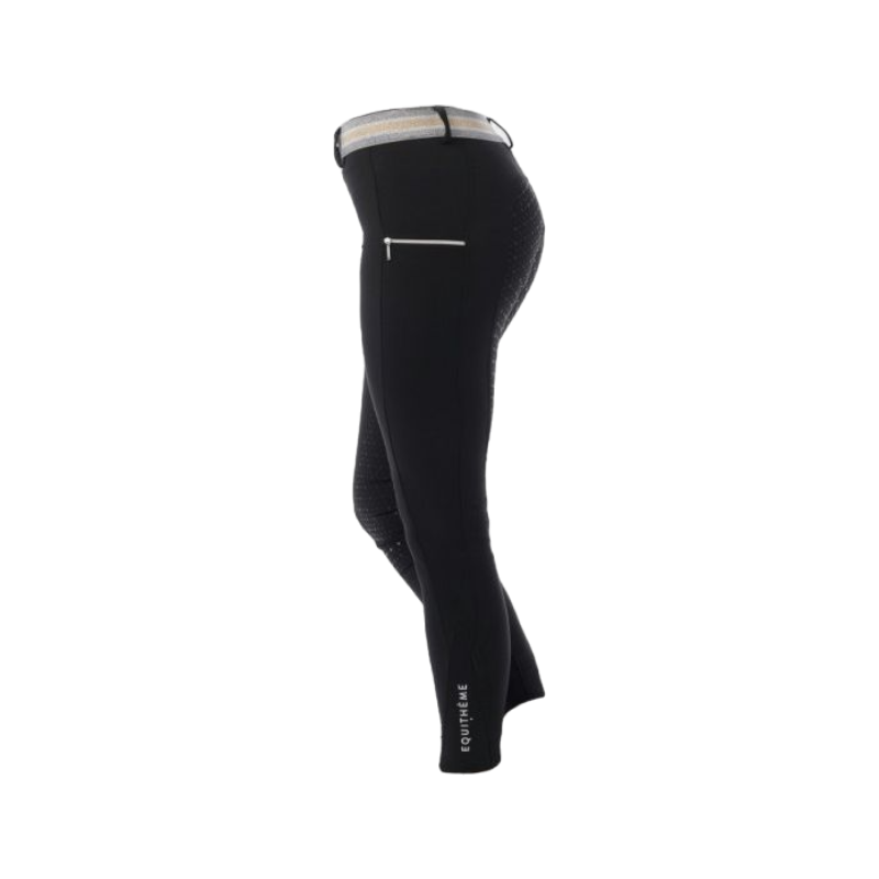 Equithème - Pantalon d'équitation femme Lor noir