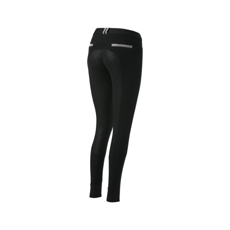 Equithème - Pantalon d'équitation femme Glam full grip noir