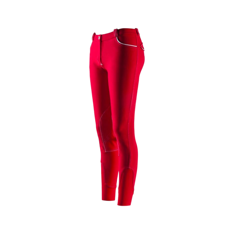 Equithème - Pantalon d'équitation femme Verona rouge