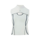 Equithème - Polo sans manches femme Puebla blanc/ gris | - Ohlala