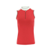 Equithème - Mouwloos poloshirt Smoff rood | - Ohlala