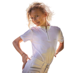 Jump'In - Wit wedstrijdpolo met korte mouwen Charlie | - Ohlala