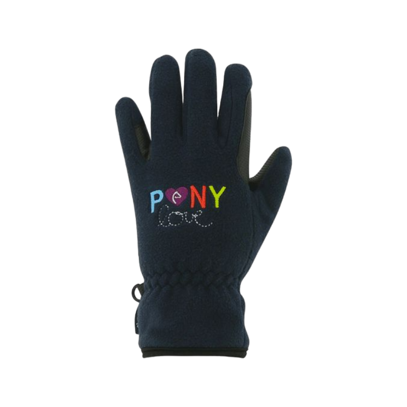 Equithème - Gants pony love marine