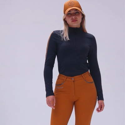 Riding World Pantalon d'Équitation Alexandrie Femme Rouge Riding World Pantalon d'Équitation Alexandrie Femme Rouge