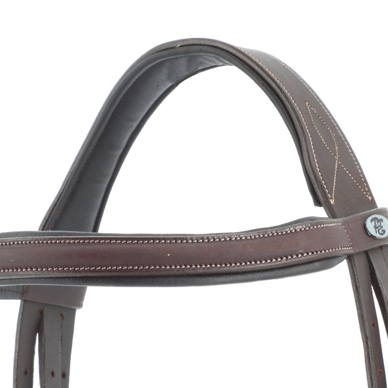Privilege Equitation - Bridon Touquet avec rênes marron
