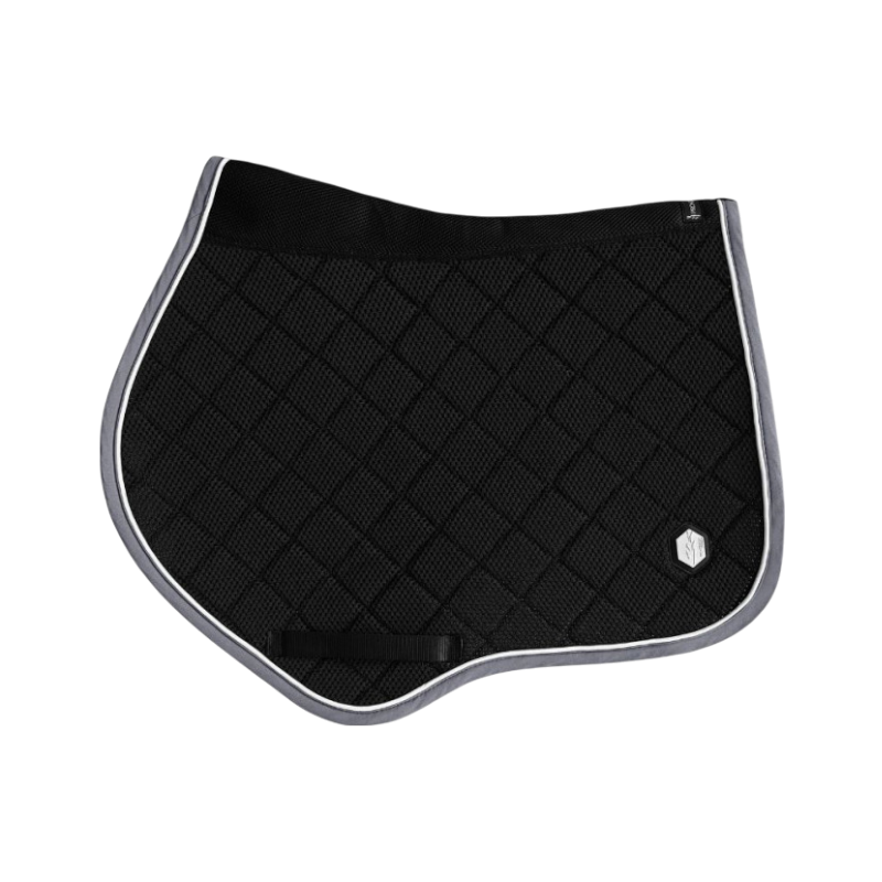 Pro Confort - Tapis de selle Dynamix 3D mesh velours noir/ gris foncé
