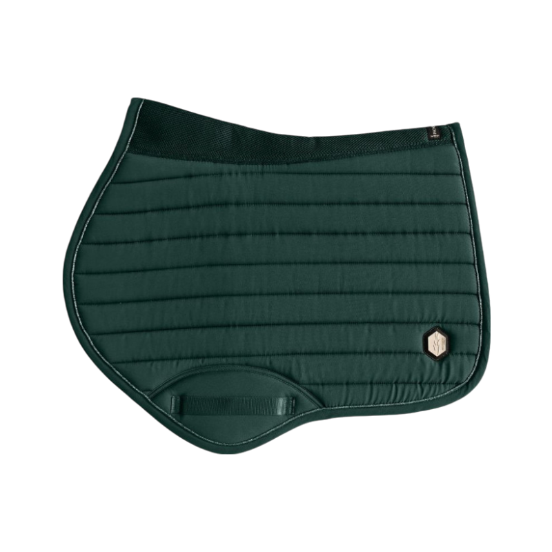 Pro Confort - Tapis de selle amortissant latex Donatello jungle green