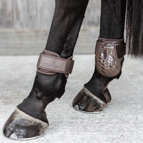 Kentucky Horsewear - Protège-boulet jeunes chevaux marron | - Ohlala