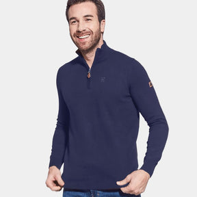 Harcour - Pull homme Flash must have marine | - Ohlala