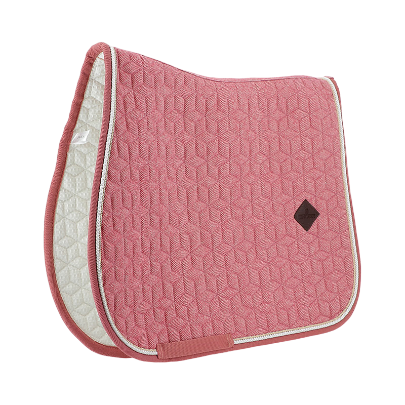 Kentucky Horsewear - Tapis de selle Laine rose | - Ohlala