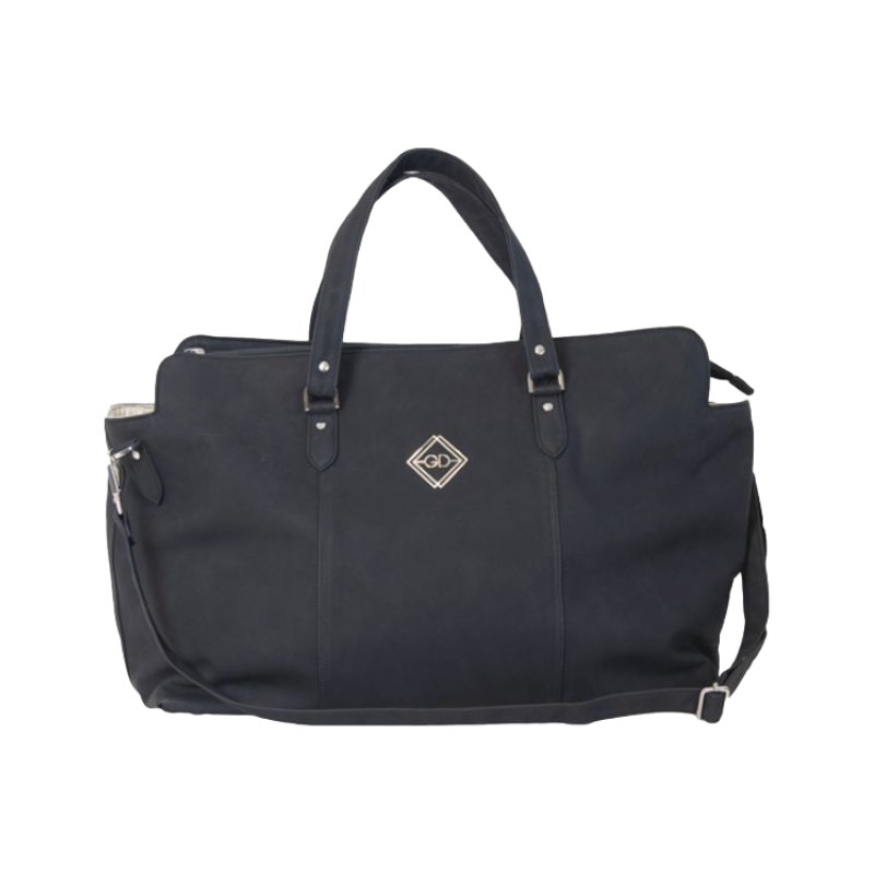 Grooming Deluxe - Sac Chestnut week-end noir