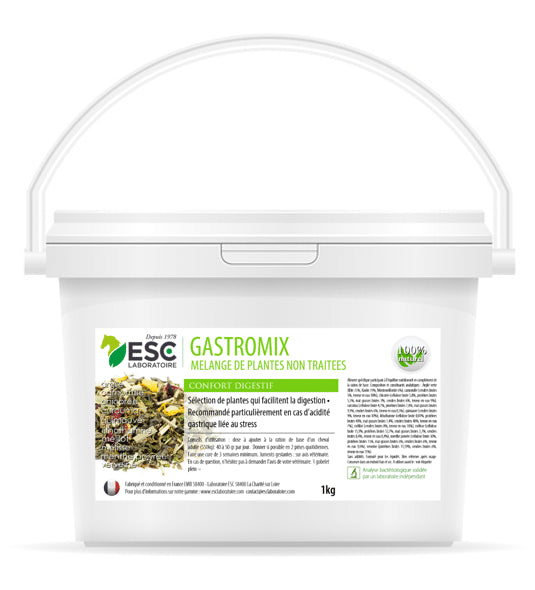 ESC Laboratoire - Complément alimentaire digestion et acidité gastrique Gastro Mix