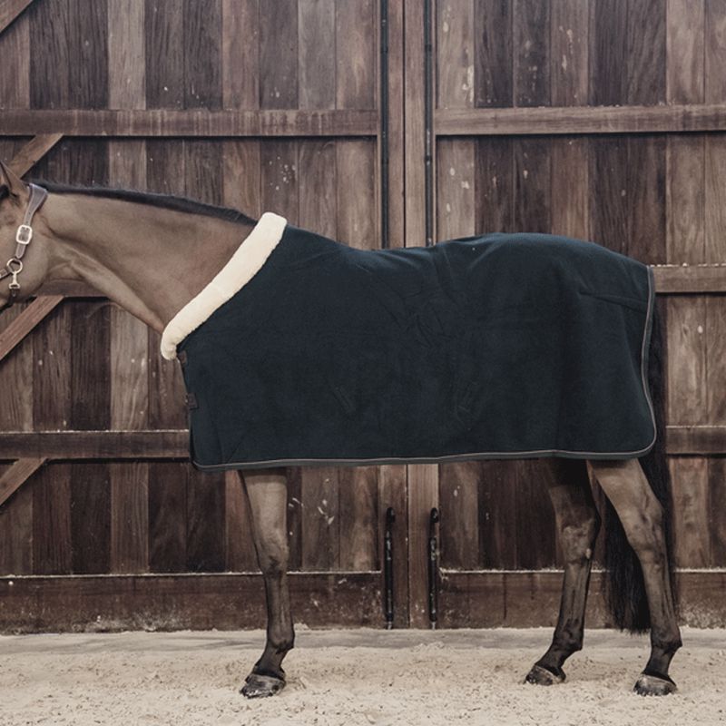 Kentucky Horsewear - Couverture séchante Show heavy verte | - Ohlala