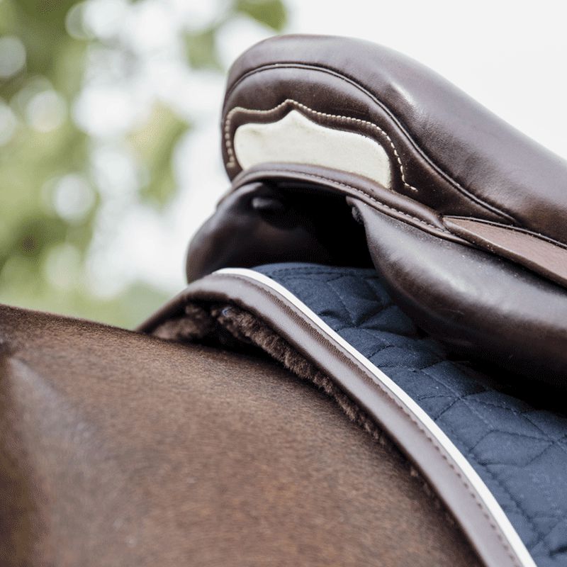 Kentucky Horsewear - Tapis de selle Skin Friendly marine | - Ohlala