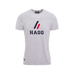 Hagg - T-shirt manches courtes homme gris | - Ohlala