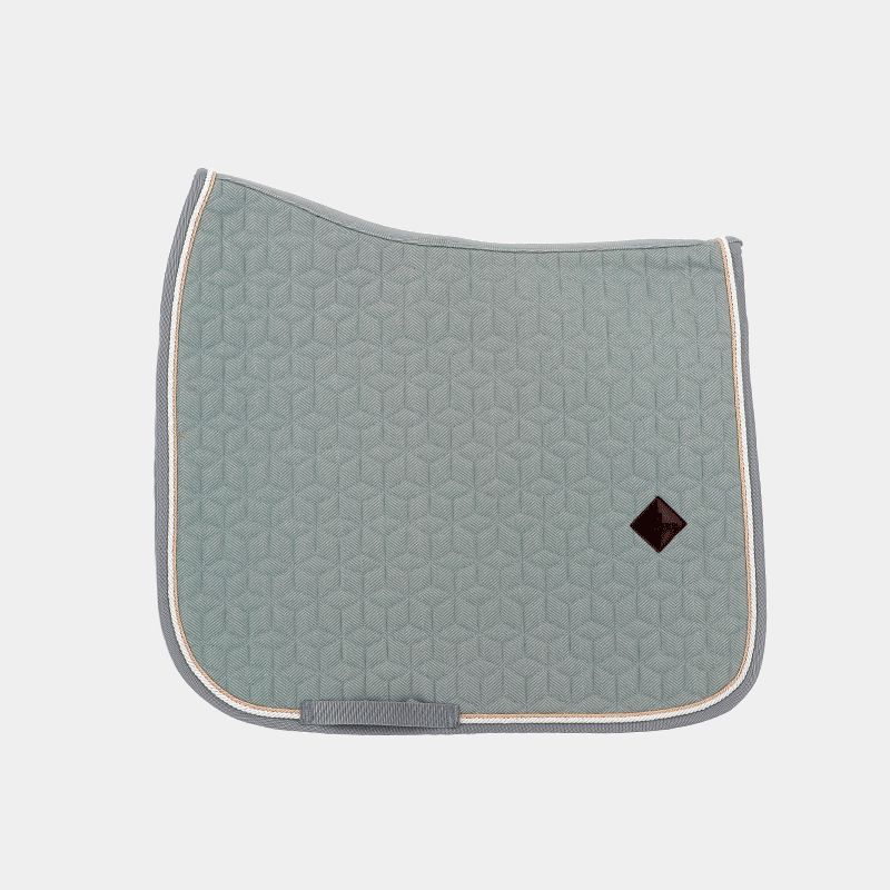 Kentucky Horsewear - Tapis de dressage Laine bleu clair | - Ohlala