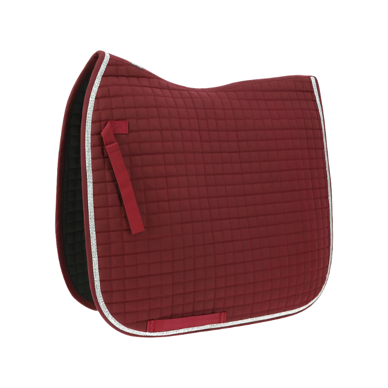 Riding World - Tapis de dressage Girly bordeaux