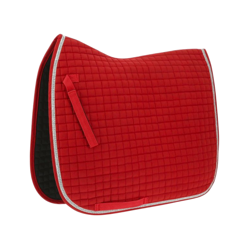 Riding World - Tapis de dressage Girly rouge | - Ohlala