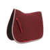 Riding World - Tapis de selle Girly bordeaux | - Ohlala