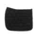 Oxxer - Tapis de dressage Monogramme noir/ noir | - Ohlala