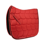Equithème - Dressuuronderlegger Satin rood | - Ohlala