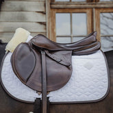 Kentucky Horsewear - Tapis de selle Skin Friendly blanc | - Ohlala