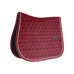 Kentucky Horsewear - Velvet Jumping zadeldek Bordeaux | - Ohlala