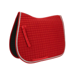 Riding World - Tapis de selle Girly rouge | - Ohlala