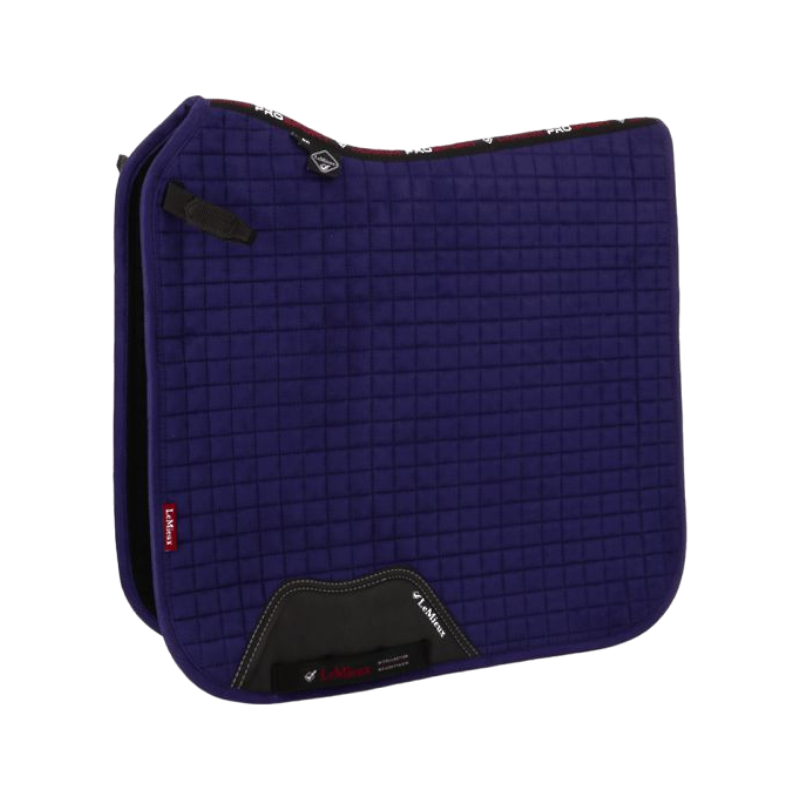 LeMieux - Tapis de dressage Suede Square ink blue | - Ohlala