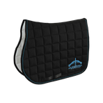 Veredus - Zadeldek Color Edition Zwart/ Blauw | - Ohlala