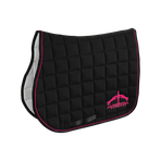 Veredus - Zadeldek Color Edition zwart/fuchsia | - Ohlala