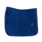Kentucky Horsewear - Dressuurschabrak Velvet Pearls marine | - Ohlala