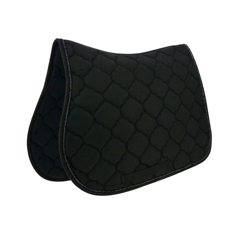 Tapis de selle Noir/Or - EQUITO Tapis de selle Noir/Or - EQUITO