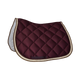 Privilège Equitation - Tapis de selle Del Mar bordeaux/taupe | - Ohlala