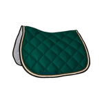 Privilège Equitation - Del Mar zadeldek bosgroen/goud | - Ohlala