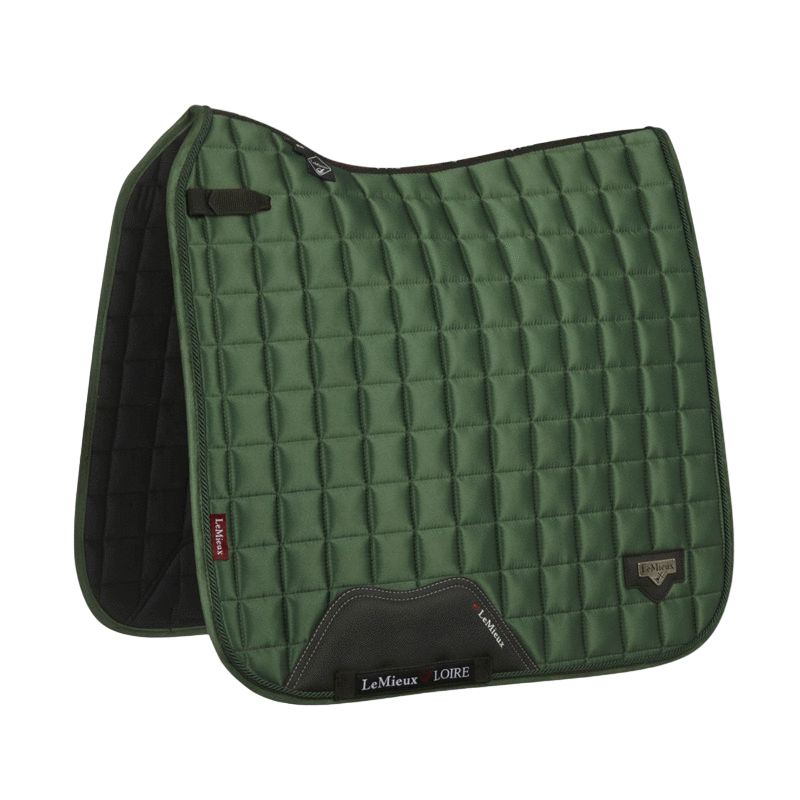 LeMieux - Tapis de dressage Loire Classic Square Hunter Green | - Ohlala