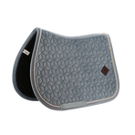 Kentucky Horsewear - Zadeldek Velvet Jumping Lichtblauw voor mini's | - Ohlala