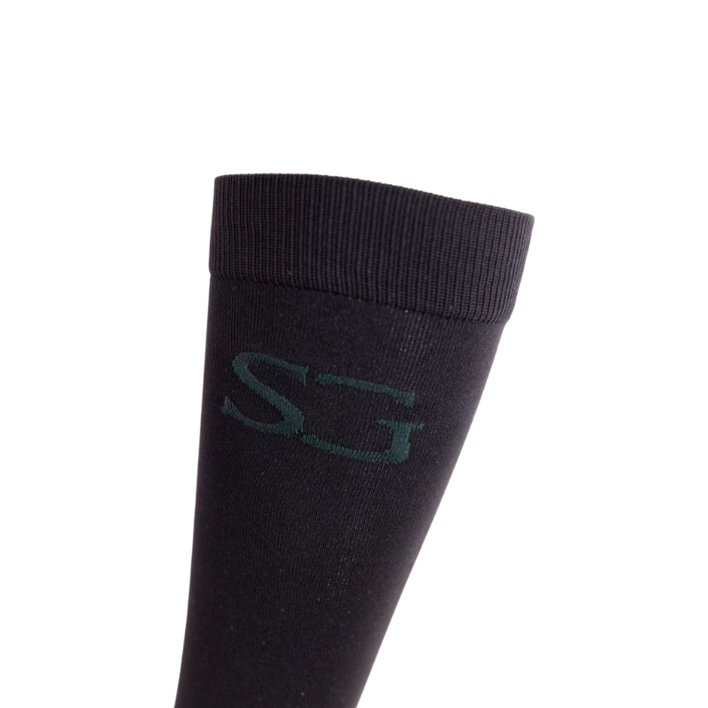 SG - Chaussettes d'équitation Venard noir | - Ohlala