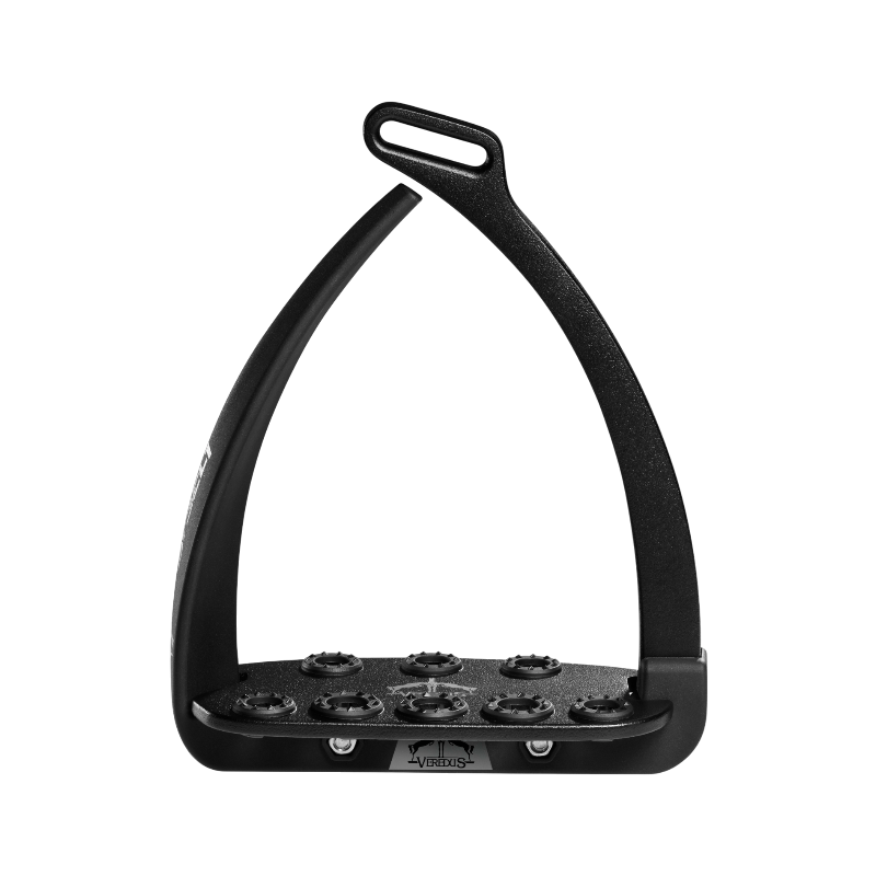 Veredus - Etriers de sécurité Vita Stirrup Steel 1 Dark noir